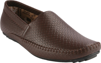 

IShoes Kello Loafers For Men(Brown