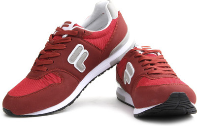 Fila Sneakers For Men(Red, Rd;wht