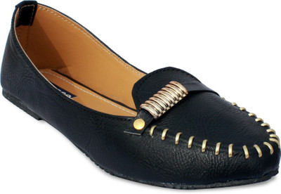 

Indilego Loafers For Women(Black