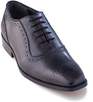 Walker Styleways Exquisite Oxford Tan Leather Brogue Lace Up