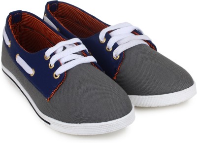 

Shoetopia Canvas Shoes For Women(Grey)