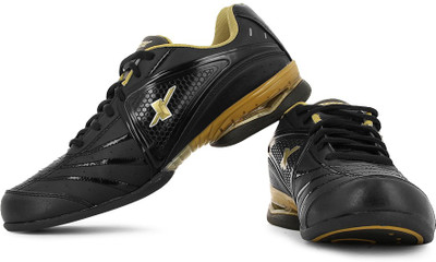 

Sparx SM-117 Sneakers For Men(Black, Gold, Black golden