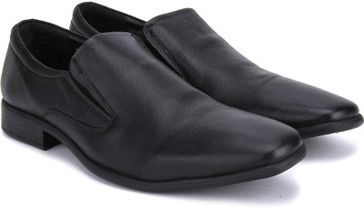 

Van Heusen Leather Slip On For Men(Black
