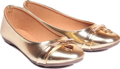 

Bare Soles Metallic Bellies For Women(Gold