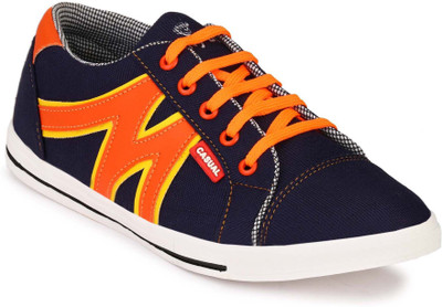 

Ruggero Funky Canvas Shoes For Men(Blue