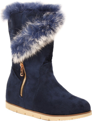 Foot Candy Boots For Women(Blue