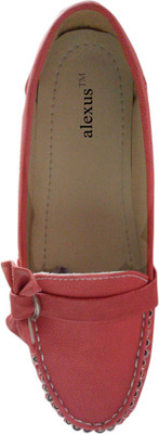 

Alexus Casual Shoes(Bellies) for Women For Women(Red