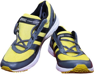 

SEGA Grace-0b Running Shoes For Men(Yellow)