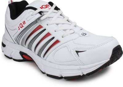 

JQR JQR Sports Shoes Running Shoes For Men(White), White::black