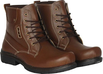 

Kraasa Long Boots For Men(Brown