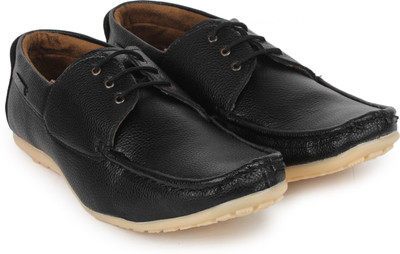 

Beonza Boat Shoes For Men(Black)