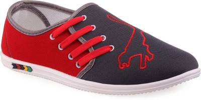 Wepro Red Grey Sneakers