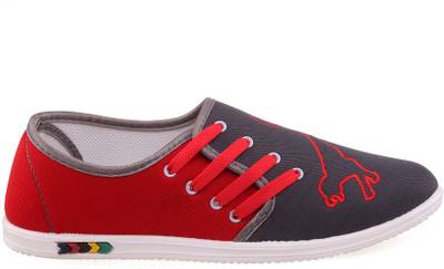 Wepro Red Grey Sneakers