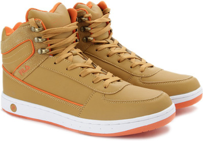

Fila RICCARDO Mid Ankle Sneakers For Men(Multicolor, Cam/org