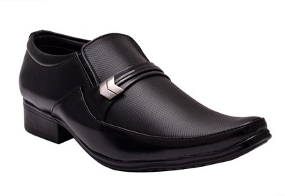 

Prolific Guts Monk Strap Shoes For Men(Black