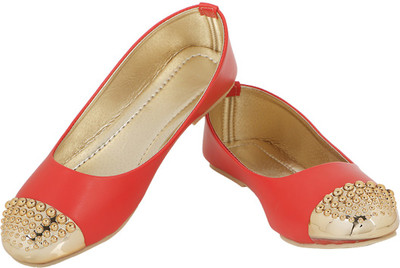 

Berrypeckers Solid Grace Bellies For Women(Pink, Gold)