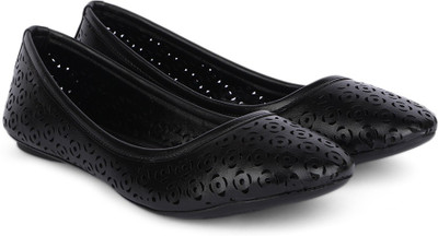 

Chemistry Laser Cut Ballerinas For Women(Black