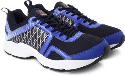 

REEBOK SMOOTH FLYER Running Shoes For Men(Blue, Navy/blue/met sil/wht/blk