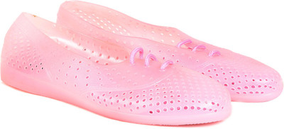 

TEN Pink Pvc Casual Shoes For Women(Pink)