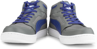 

Puma Paulista Novo Men Badminton Shoes For Men(Blue, White, White-white-blue