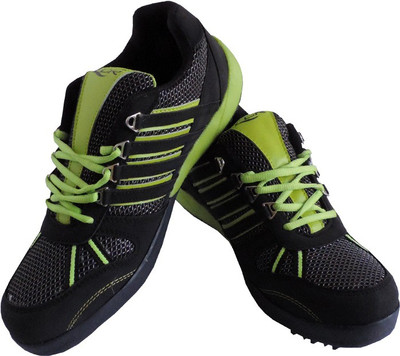 

Lancer Sweden_black & Green Sport Running Shoes For Men(Black