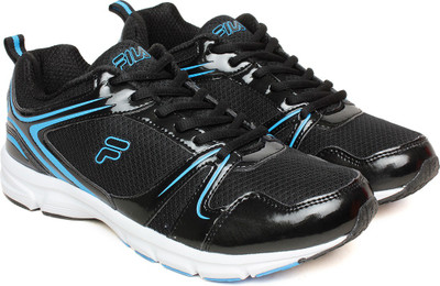 

Fila Running Shoes For Men(Black), A0blk/blu