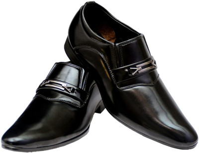 

Braavosi Patent Italian Slip On For Men(Black)