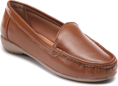 

Bruno Manetti DVS-002-LB Loafers For Women(Tan