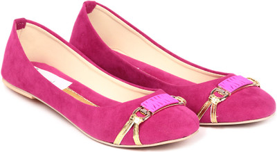 

Ignis Toe Buckle Bellies For Women(Pink