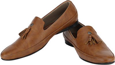 

Kraasa Comfort Loafers For Men(Tan