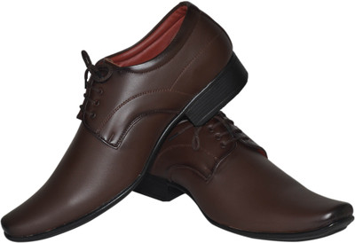 

Human Steps Brown Lace Up For Men(Brown)