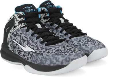 

Erke Basketball Shoes For Men(Grey, Black/grey