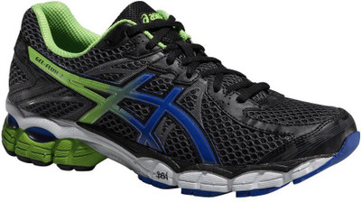 

Asics Gel-Flux 2 Men Running Shoes For Men(Black, Black / blue / flash green