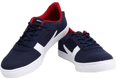 

Sparx Stylish Blue White Canvas Shoes For Men(Blue, White
