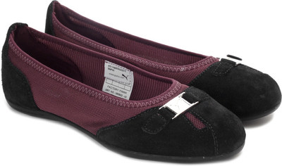 

Puma Saba Ballet Bellies For Women(Black, Maroon, Zinfandel;black;puma silver