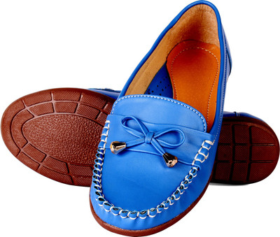 

Sam Stefy Loafers For Women(Blue)