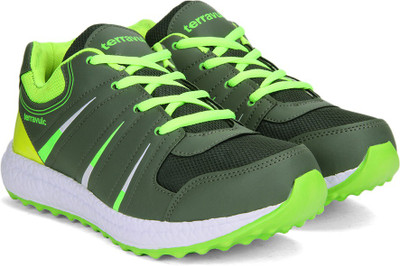 

Terravulc Running Shoes For Men(Green, Grey, Yellow