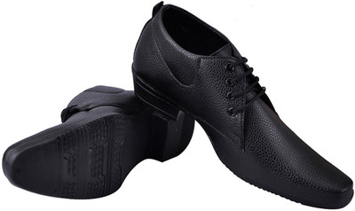 

FAUSTO Corporate Lace Up For Men(Black)