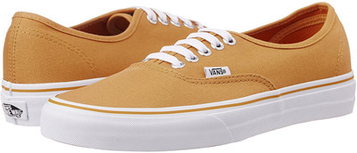 

Vans AUTHENTIC Sneakers For Women(Orange, White, Spruce yellow/true white