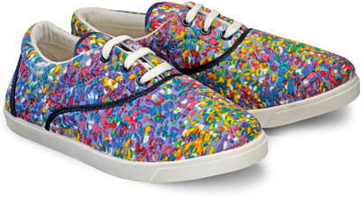 

Nell Sneakers For Women(Multicolor, Purple