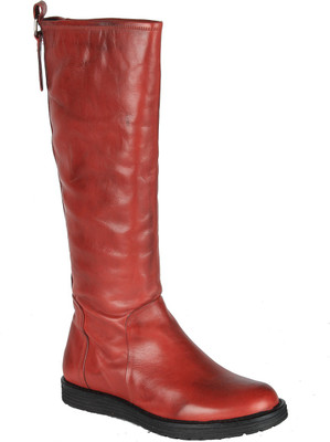 

Salt N Pepper 13-320 Cica Red Boots Boots For Women(Red
