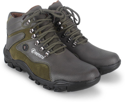 

Footista Gallardo Boots For Men(Olive, Grey, Olive green