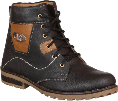 

Kraasa Rock Solid Boots For Men(Black)
