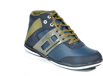 

Big Wing Stylish Ankle Blue Casual Shoes For Men(Blue)