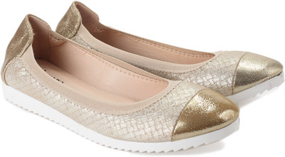 

Solovoga 169-TIANSTYLE Ballerinas For Women(Gold