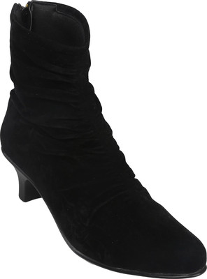 

Shoe Bazar Boots For Women(Black)