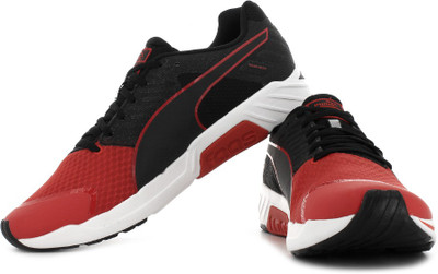

Puma Faas 300 S V2 Running Shoes For Men(Black, Red), 01;high risk red;black