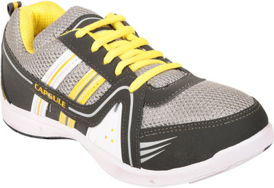 

Columbus Capsule2 Grey Yellow Running Shoes For Men(Grey, Yellow