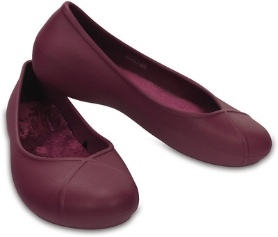

Crocs Olivia II Lined Flat Casuals For Women(Purple