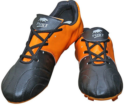 

Port Cyber Ulltra Orange Black Football Shoes For Men(Orange)